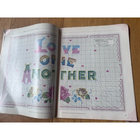 Cross Stitch and Country Craft Cross Stitch Pattern Magazine May/June 19 - Picture 6 of 9